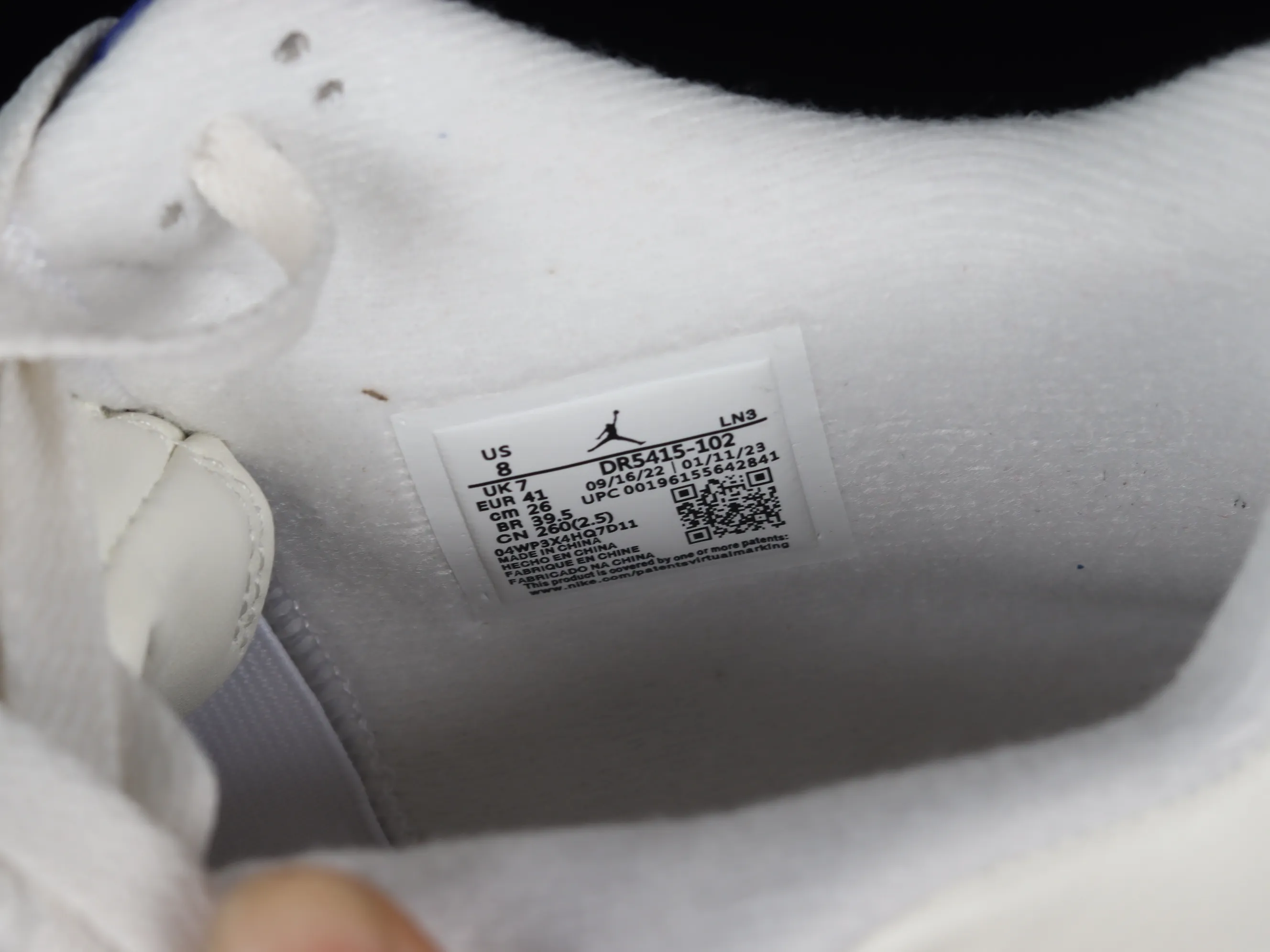 All categories Air Jordan Jordan series basketball shoes Air Jordan 4 Nike SB x Jordan Air Jordan 4 "Sapphire" AJ4 Joe 4 joint sapphire DR5415-102